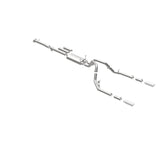 MagnaFlow Stainless Cat-Back Exhaust 2015 Chevy Silverado 2500HD 6.0L Dual Split Rear Exit 4in - 19027