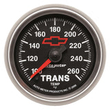 Autometer Full Sweep Electric 52mm 100-260 Deg. F Transmission Temperature Gauge - 3657-00406