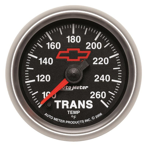 Autometer Full Sweep Electric 52mm 100-260 Deg. F Transmission Temperature Gauge - 3657-00406