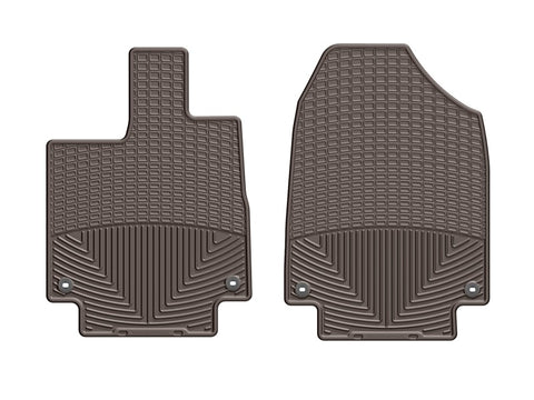 WeatherTech 2018+ Honda Odyssey Front Rubber Mats - Cocoa - W465CO