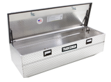 Tradesman Aluminum Flush Mount Truck Tool Box (56in.) - Brite - 9456
