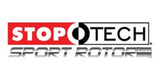StopTech Power Slot 04 STi Rear Right Slotted Rotor - 126.47020SR