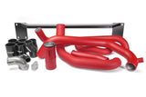 PERRIN 08-14 Subaru WRX Front Mount Intercooler Boost Tube Kit - Red - PSP-ITR-436-3RD