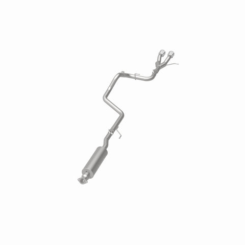 MagnaFlow 13 Hyundai Veloster 1.6L Turbo Dual Center Rear Exit Stainless Cat Back Perf Exhaust - 15215