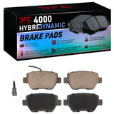 DFC 14-16 Maserati Ghibli Rear 4000 Hybridynamic Brake Pads - 4000-1851-00