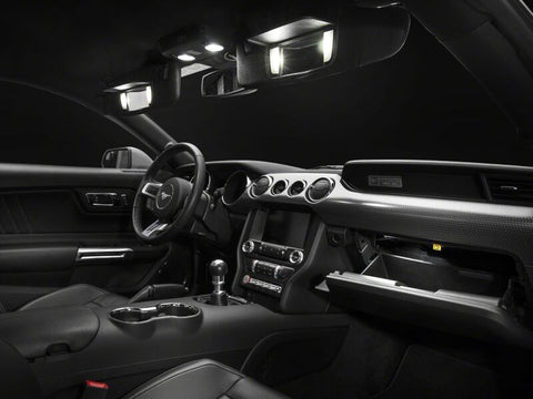 Raxiom15-23 Ford Mustang Axial Series Stage 2 Interior LED Lighting Kit- Cool White - 390269