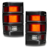 ORACLE Lighting Jeep Comanche MJ LED Tail Lights - Standard Red Lens - 5909-003