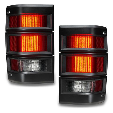 ORACLE Lighting Jeep Comanche MJ LED Tail Lights - Standard Red Lens - 5909-003