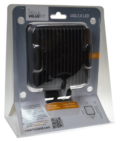 Hella ValueFit Work Light 4SQ 2.0 LED MV LR LT - 357106012