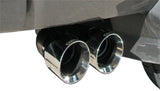 Corsa 2010-2013 Chevrolet Silverado Crew Cab/Short Bed 1500 4.8L V8 Polished Sport Cat-Back Exhaust - 14925