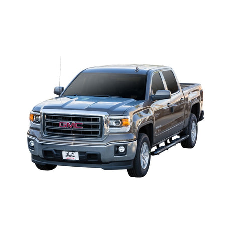 Westin 07-18 Chevy Silv 1500 Crew (5.5ft) Excl 07 Classic PRO TRAXX 5 WTW Oval Nerf Step Bars - Blk - 21-534565