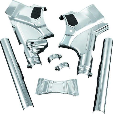Kuryakyn Neck Cover For 09-13 Touring Models Chrome - 7832