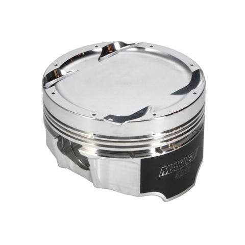 Manley 08+ Mitsubishi 4B11T 86mm STD -11cc Dome 9.0:1 CR Turbo Tuff Series Piston Set w/ Rings - 624200CE-4