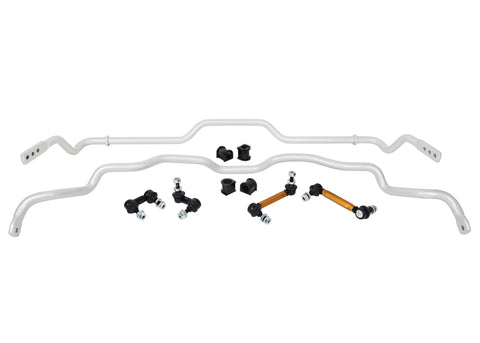 Whiteline 96-01 Mitsubishi Lancer Evolution IV/V/VI AWD Anti Sway Bar Front and Rear Vehicle Kit - BMK011