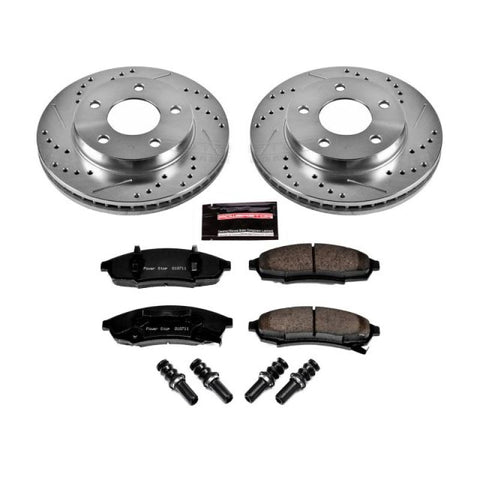Power Stop 87-94 Oldsmobile Cutlass Cruiser Front Z23 Evolution Sport Brake Kit - K7794