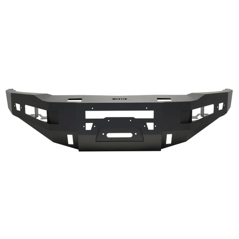Westin 15-19 Chevrolet Silverado 2500/3500 Pro-Series Front Bumper - Textured Black - 58-411165