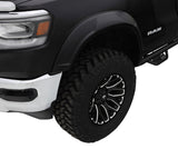 Bushwacker 19-22 Ram 1500 (Excl. Rebel/TRX) 76.3 & 67.4in Bed DRT Style Flares 4pc  - Blk / Smooth - 50934-02