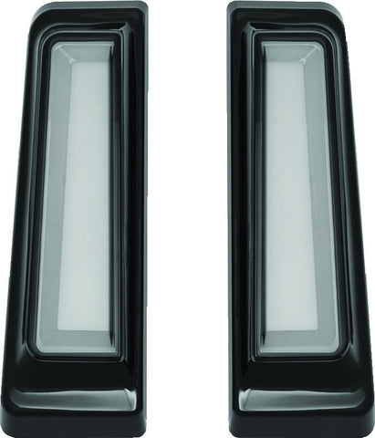 Kuryakyn Tracer L.E.D. Inserts For Saddlebag Supports Black - 2901