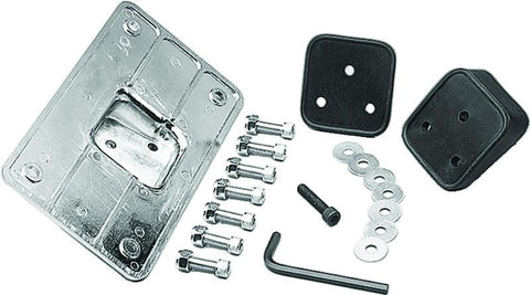 Kuryakyn Universal Laydown License Holder Chrome - 9165