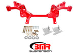 BMR 82-92 3rd Gen F-Body K-Member w/ SBC/BBC Motor Mounts and Pinto Rack Mounts - Red - KM007-1R