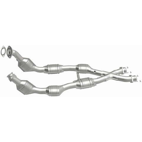 MagnaFlow Direct Fit Catalytic Converter 96-98 Mustang 4.6L 6-Cats - 93348