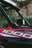 Rigid Industries 2014-2015 Polaris RZR XP1000 Single A Pillar D/DXL/SR-M/SR-Q-Series Mount Bracket - 46526