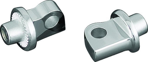Kuryakyn Splined Male Mount Adapter Chrome - 8881