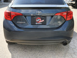 aFe 14-19 Toyota Corolla 1.8L Takeda 2.5in 304SS Axle-Back Exhaust w/ Black Tip - 49-36083-B