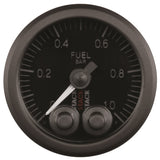 Autometer Stack 52mm 0-1 Bar M10 Male Pro-Control Fuel Pressure Gauge - Black - ST3503