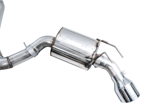 AWE Tuning 22+ Honda Civic Si/Acura Integra Touring Edition Catback Exhaust - Dual Chrome Silver Tip - 3015-32331
