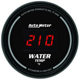 Autometer Black 0-300 F Digital Water Temp Gauge - 6337
