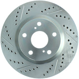 StopTech Select Sport 11-16 Toyota Avalon/ 11-17 Camry SportStop Slotted & Drilled Righ Front Rotor - 227.44146R