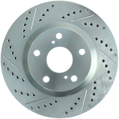 StopTech Select Sport 11-16 Toyota Avalon/ 11-17 Camry SportStop Slotted & Drilled Righ Front Rotor - 227.44146R
