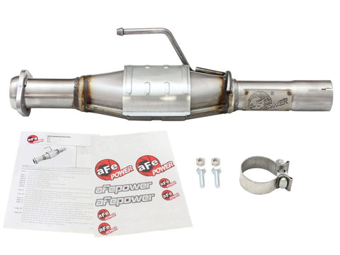 aFe Power Direct Fit Catalytic Converter Replacements Rear 04-06 Jeep Wrangler (TJ/LJ) I6-4.0L - 47-48004