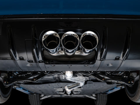 AWE Tuning 2023 Honda Civic Type R FL5 Touring Edition Exhaust w/ Triple Chrome Silver Tips - 3015-52287