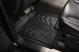 Lund 15-17 Chevy Silverado 2500 Crew Cab Catch-It Floormat Front Floor Liner - Black (2 Pc.) - 283111-B