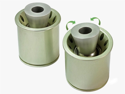 aFe Control PFADT Alum Frame Solid Spherical Control Arm Bearings Set; 06-13 Chevy Corvette C6 Z06 - 460-401003-A