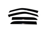 AVS 00-06 Cadillac Deville Ventvisor Outside Mount Window Deflectors 4pc - Smoke - 94746