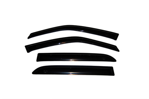 AVS 00-06 Cadillac Deville Ventvisor Outside Mount Window Deflectors 4pc - Smoke - 94746