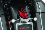 Kuryakyn Rear Turn Signal & License Plate Mount Indian Chrome - 3128