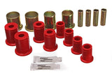 Energy Suspension Universal Red Control Arm Bushing Set - Complete Set - 3.3119R