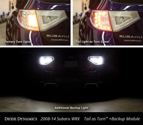 Diode Dynamics 08-14 Subaru WRX/STi Hatchback Tail as Turn +Backup Module (USDM) Module Only - DD3010