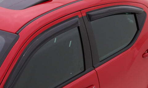 AVS 16-18 Honda Civic Coupe Ventvisor Outside Mount Window Deflectors 4pc - Smoke - 94173