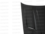 Seibon 90-94 Nissan Skyline R32 (BNR32) TT Carbon Fiber Hood - HD9094NSR32-TT