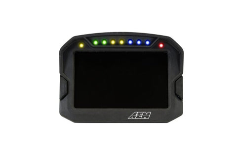 AEM CD-5LG Carbon Logging Digital Dash Display w/ Internal 10Hz GPS & Antenna - 30-5603