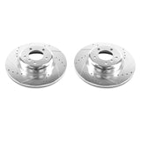 Power Stop 08-13 BMW 135i Front Evolution Drilled & Slotted Rotors - Pair - EBR1215XPR