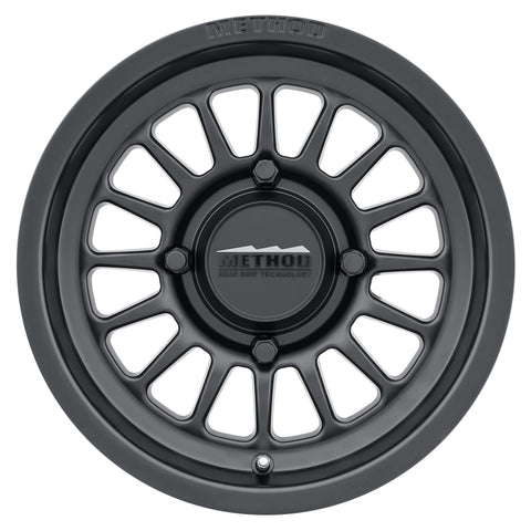 Method MR411 Bead Grip 15x10 / 6+4/25mm Offset / 4x136 / 106.25mm CB Matte Black Wheel - MR41151047564
