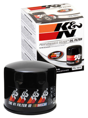 K&N Oil Filter 3.688in OD x 3.406in H for Chevy/Pontiac/Oldsmobile/GMC - PS-1011