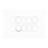DeatschWerks -8 AN Aluminum Crush Washer (Pack of 10) - 6-02-0303