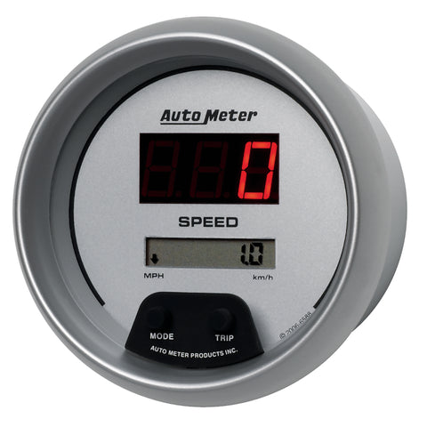 Autometer Ultra-Lite 3 3/8in 160 MPH Digital Speedo Gauge - 6588